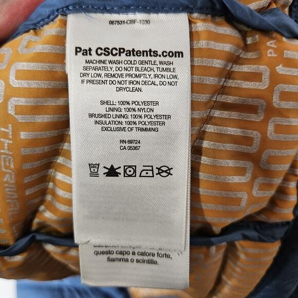 Columbia Interchange Thermal Coil Quilted Jacket Teal Blue Full Zip Womens L - Picture 4 of 6